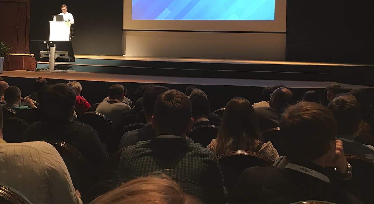 People at the conference